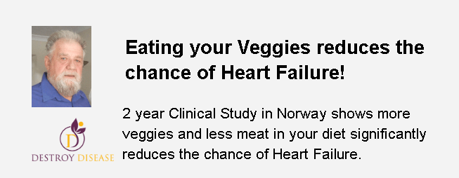 Eat veggies to avoid heart failure